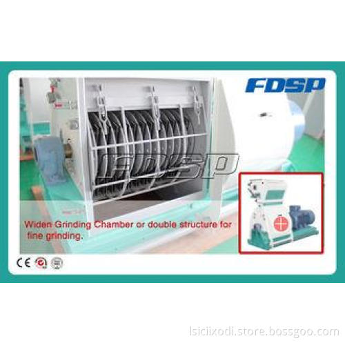 Custom SFSP668 Wide Fine Hammer Mill Machine With Impeller